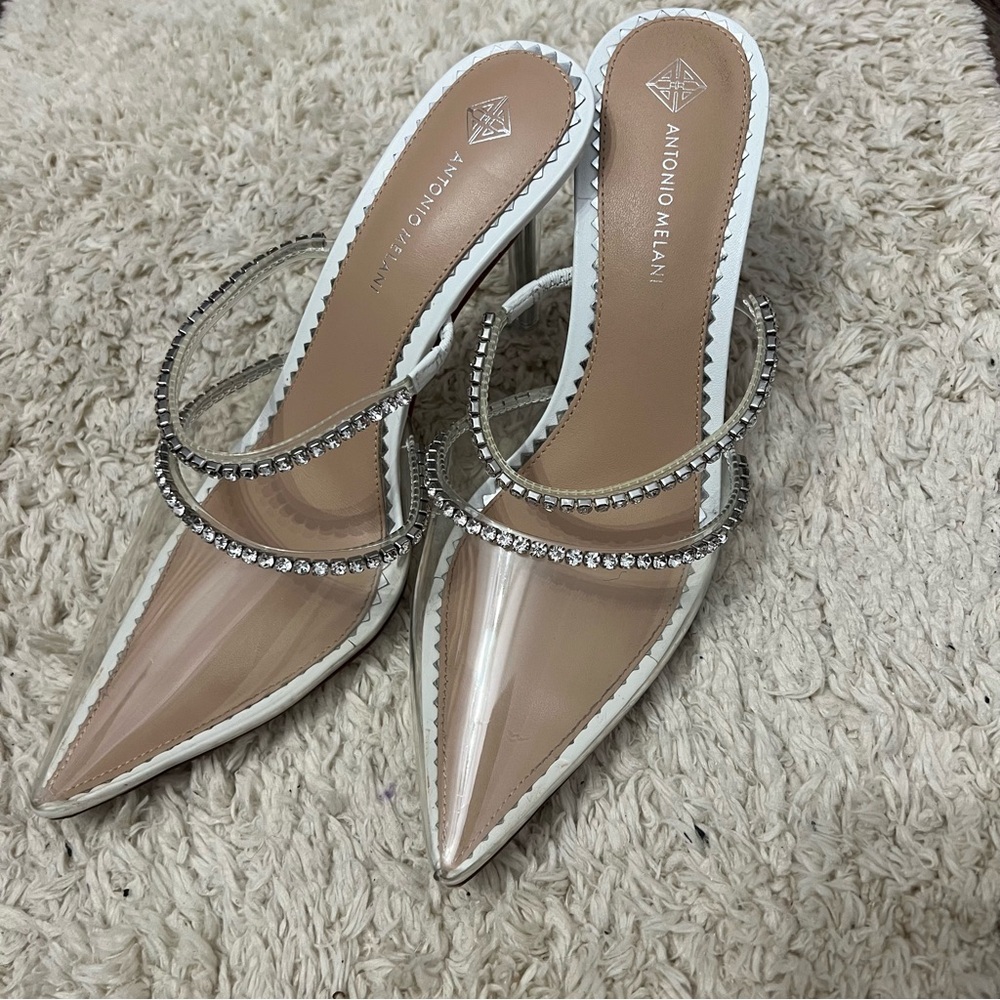 Antonio Melani Elisha Rhinestone Mules